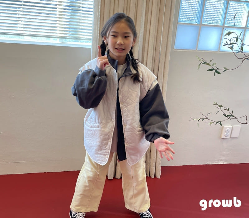 Grow B - Korean Children Fashion - #discoveringself - Wafers Jumper - 7