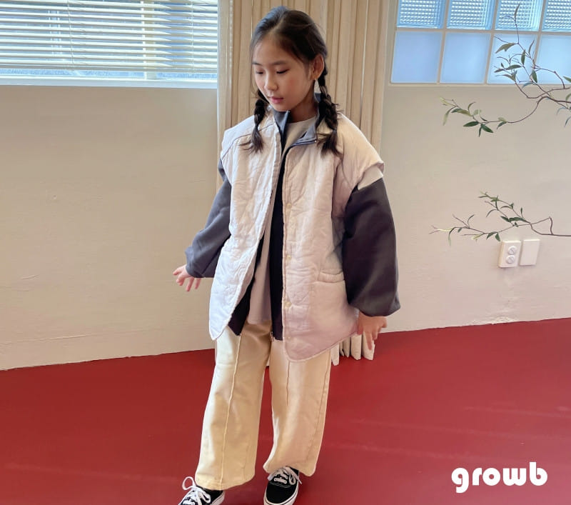 Grow B - Korean Children Fashion - #discoveringself - Chess Bonding Vest - 6