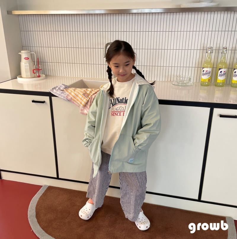 Grow B - Korean Children Fashion - #discoveringself - Little Color Hoody Jumper - 5