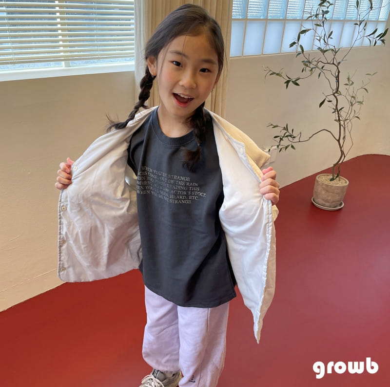 Grow B - Korean Children Fashion - #discoveringself - Actor Tee - 2