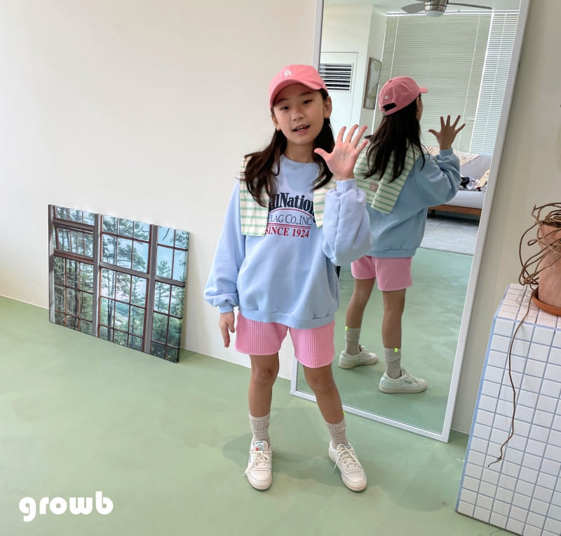 Grow B - Korean Children Fashion - #fashionkids - Brand Sweatshirt - 12