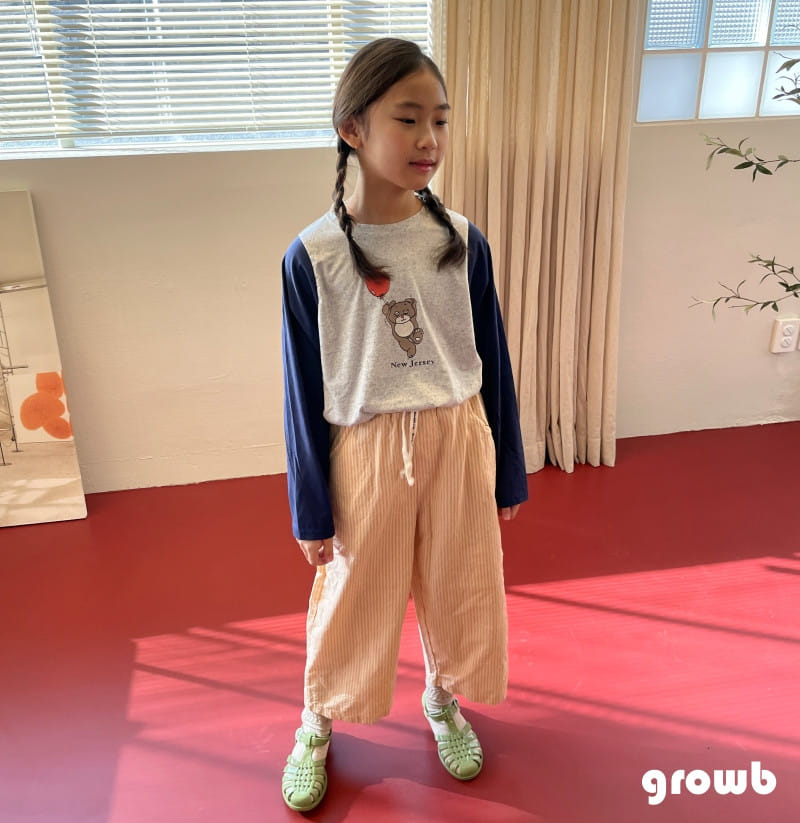 Grow B - Korean Children Fashion - #littlefashionista - Bonjour Pants - 2