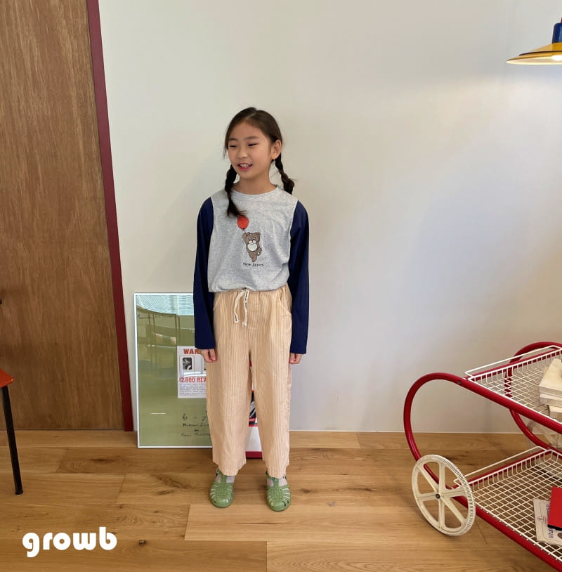 Grow B - Korean Children Fashion - #magicofchildhood - Bonjour Pants - 4