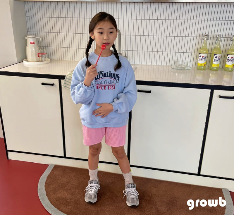 Grow B - Korean Children Fashion - #minifashionista - Brand Sweatshirt - 3