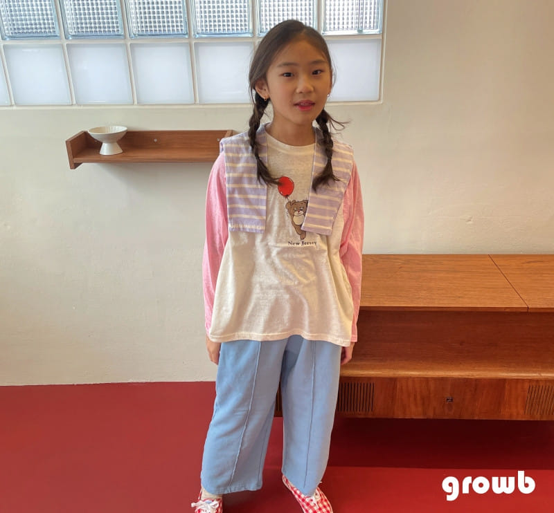 Grow B - Korean Children Fashion - #prettylittlegirls - My Pintuck Pants - 6