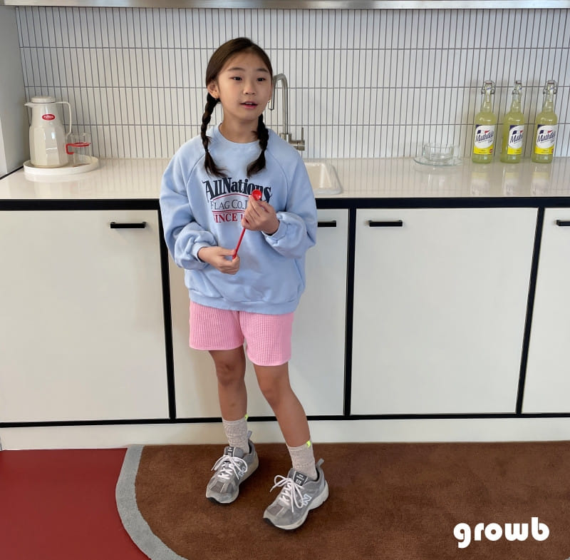 Grow B - Korean Children Fashion - #minifashionista - Brand Sweatshirt - 4