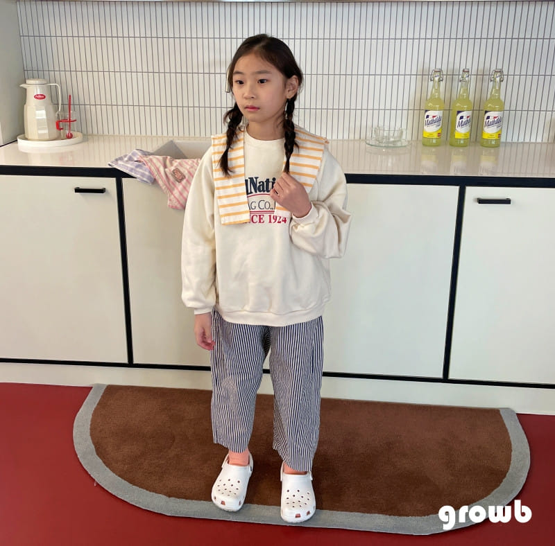 Grow B - Korean Children Fashion - #stylishchildhood - Brand Sweatshirt - 7