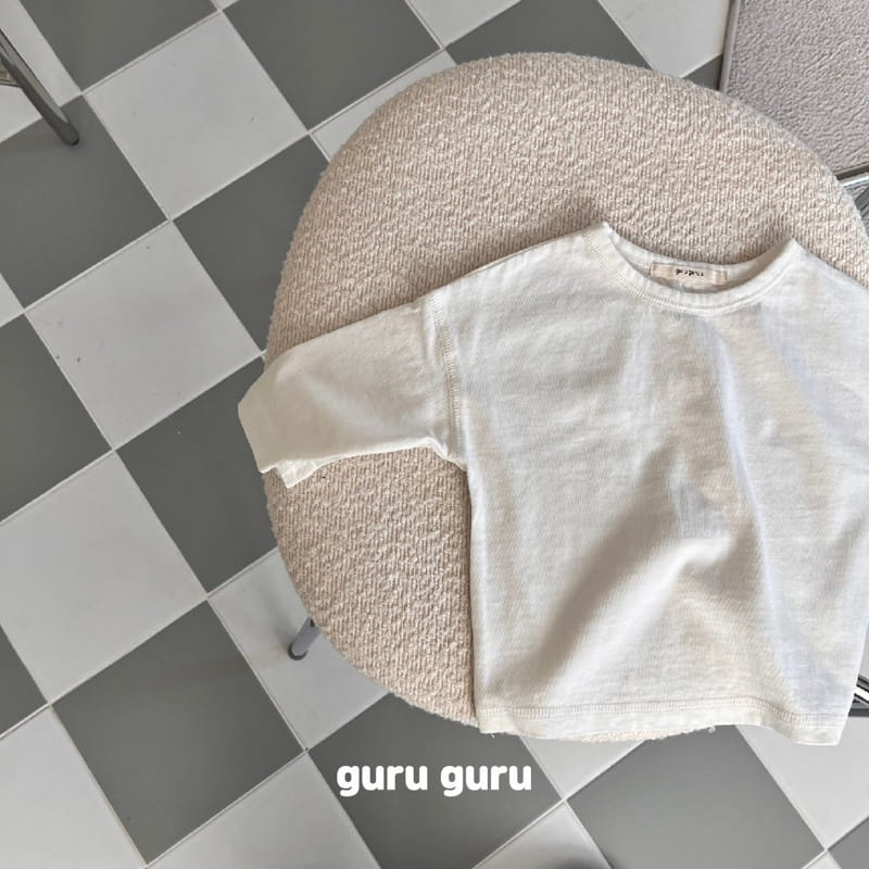 Guru Guru - Korean Baby Fashion - #babylifestyle - Creamy Tee - 6