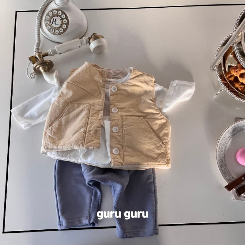 Guru Guru - Korean Baby Fashion - #onlinebabyboutique - Bio Vest