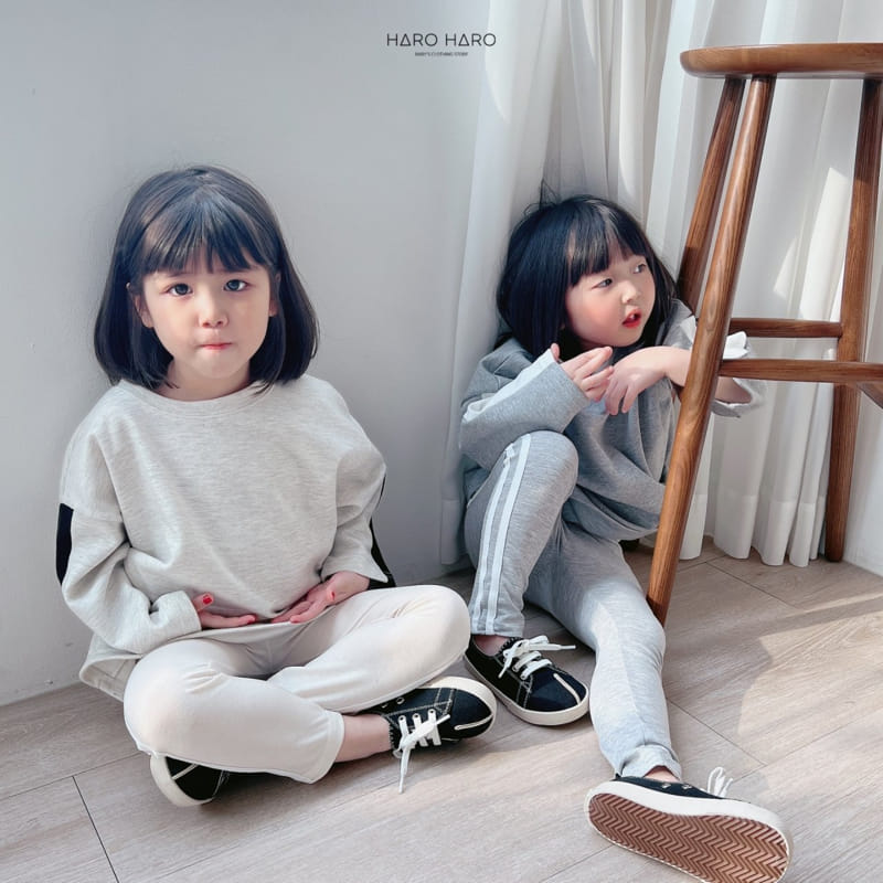 Haro Haro - Korean Children Fashion - #Kfashion4kids - Line Leggings - 2