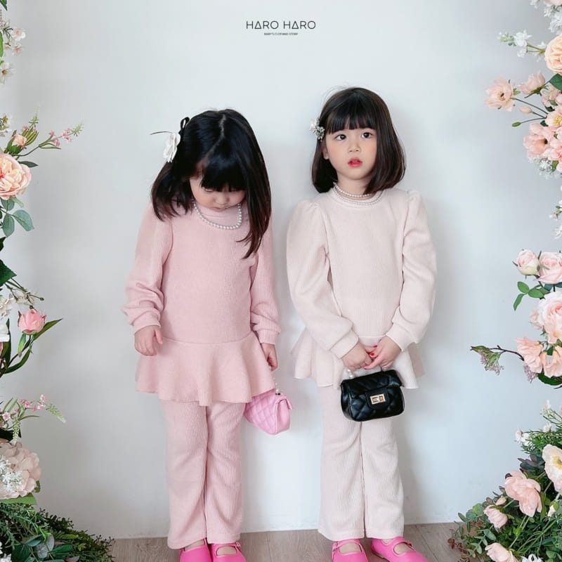 Haro Haro - Korean Children Fashion - #Kfashion4kids - Princess Top Bottom Set - 6