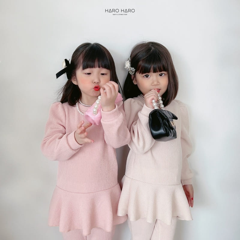 Haro Haro - Korean Children Fashion - #discoveringself - Princess Top Bottom Set