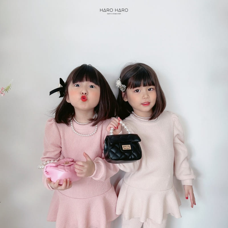 Haro Haro - Korean Children Fashion - #fashionkids - Princess Top Bottom Set - 2