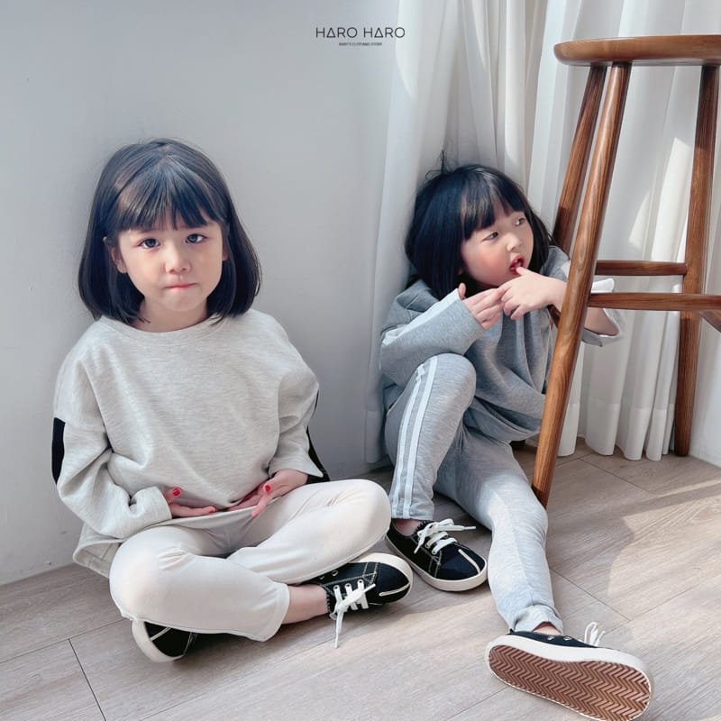 Haro Haro - Korean Children Fashion - #littlefashionista - Line Leggings - 3