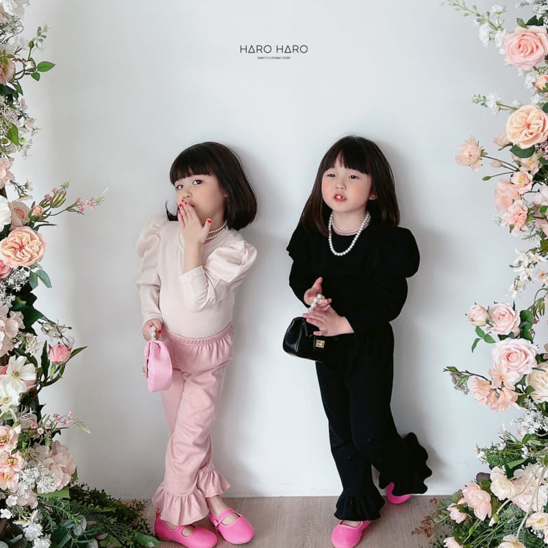 Haro Haro - Korean Children Fashion - #minifashionista - Ruffle Pants - 4