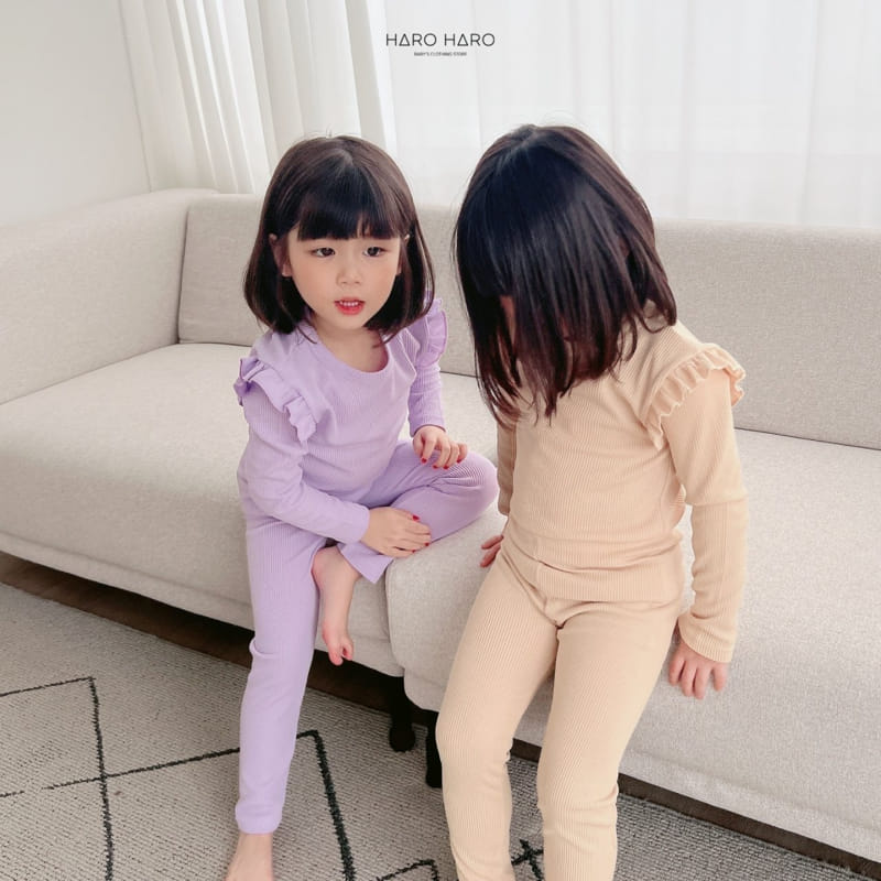 Haro Haro - Korean Children Fashion - #prettylittlegirls - Marcaroon Frill Easywear - 12