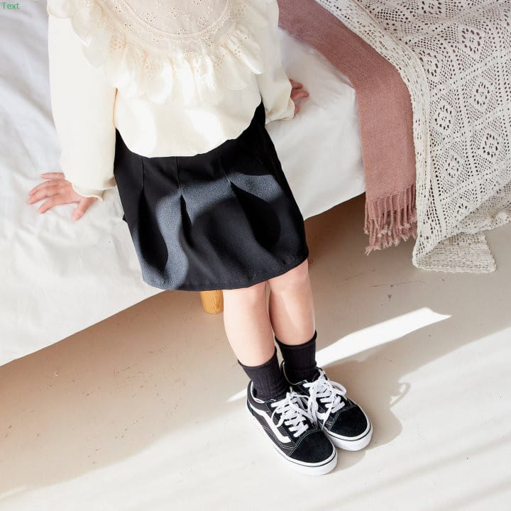 Honeybee - Korean Children Fashion - #childofig - Wrinkle Skirt Pants - 5