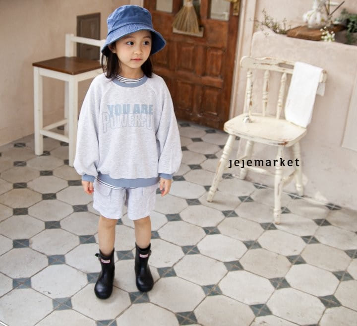 Jeje Market - Korean Children Fashion - #designkidswear - Powerful Sweatshirt