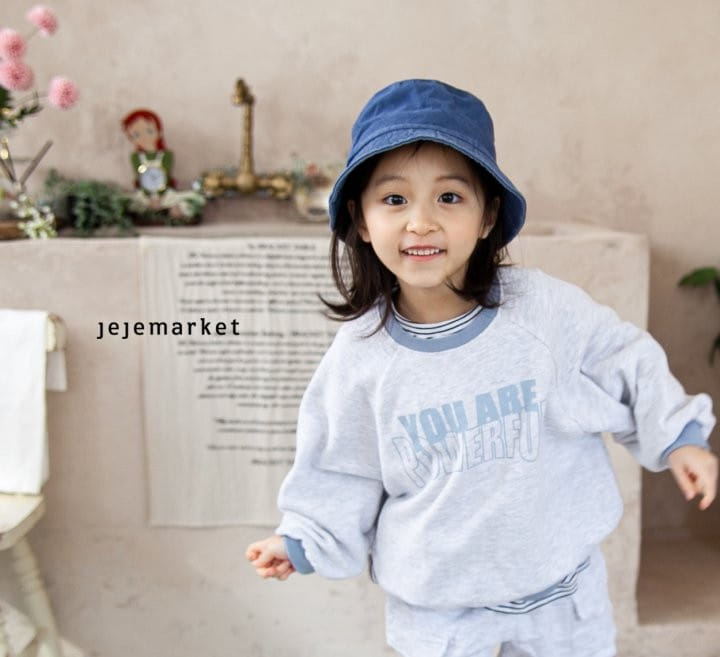 Jeje Market - Korean Children Fashion - #discoveringself - Powerful Sweatshirt - 2