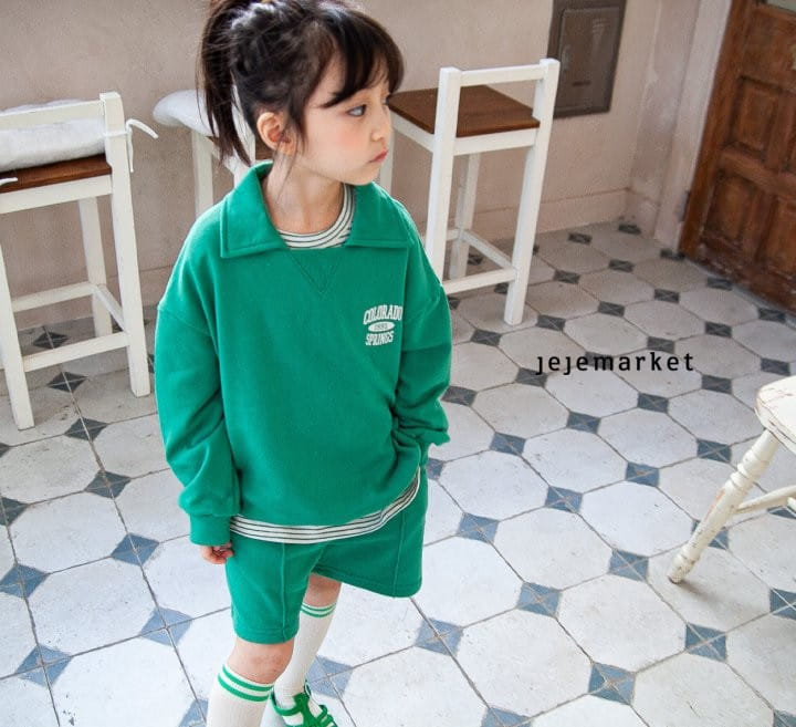 Jeje Market - Korean Children Fashion - #fashionkids - Colorado Top Bottom Set - 2