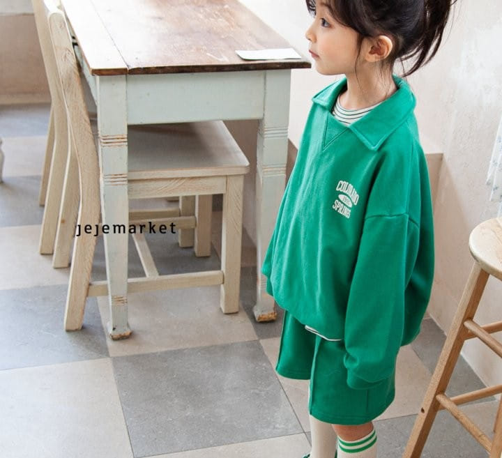 Jeje Market - Korean Children Fashion - #kidsshorts - Colorado Top Bottom Set - 3