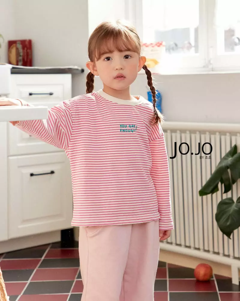 Jo Jo - Korean Children Fashion - #kidsstore - Color Piping Tee - 9