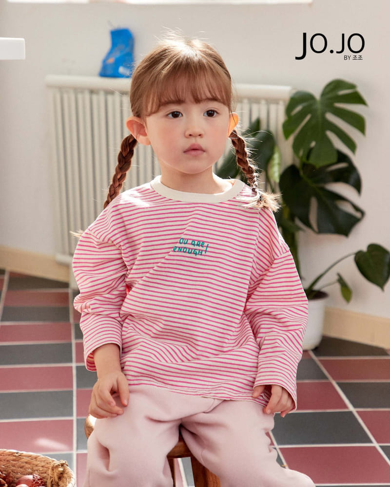 Jo Jo - Korean Children Fashion - #littlefashionista - Color Piping Tee - 12