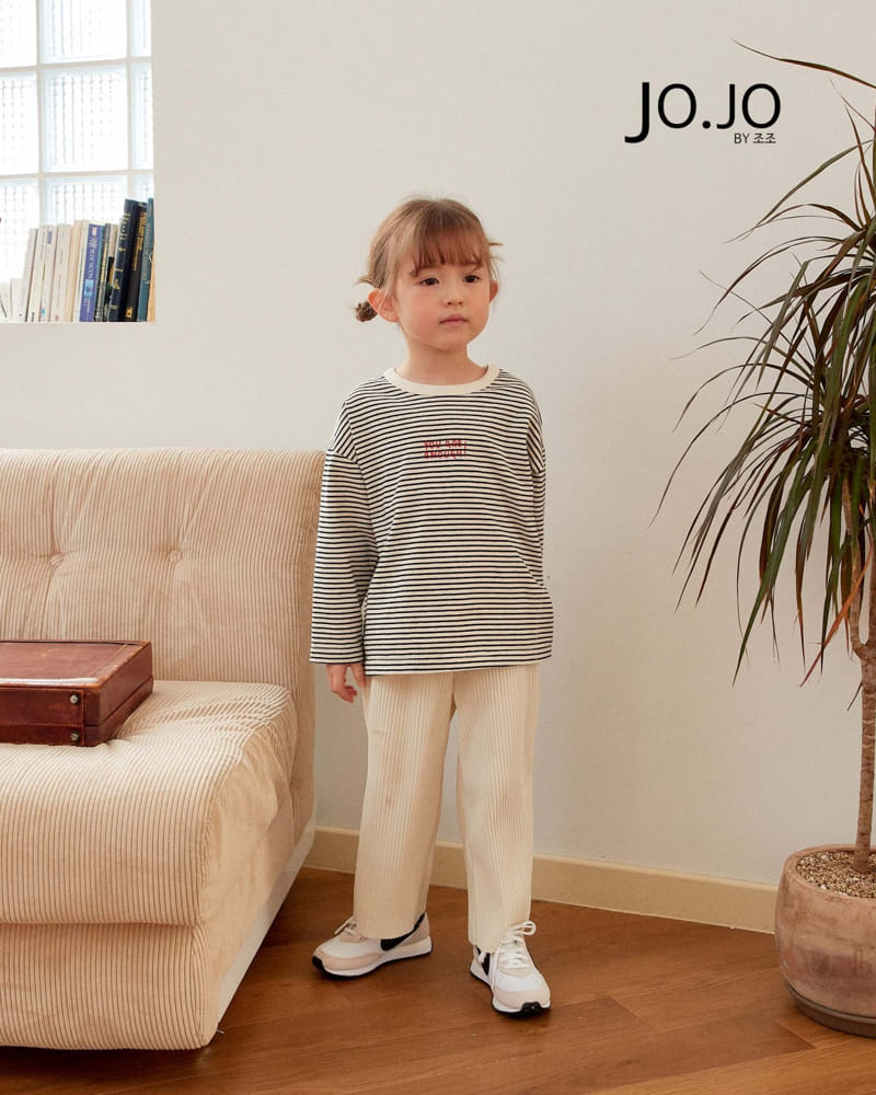 Jo Jo - Korean Children Fashion - #prettylittlegirls - Color Piping Tee