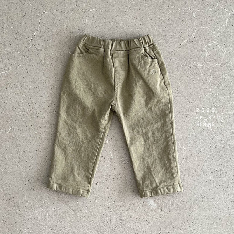 Kk - Korean Children Fashion - #childofig - Smile Pants - 5