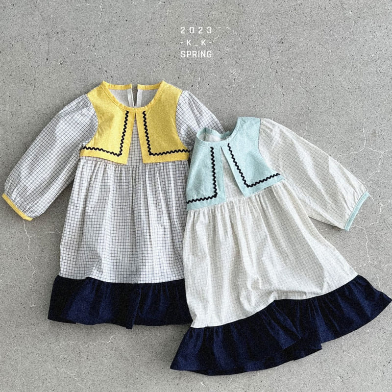 Kk - Korean Children Fashion - #childrensboutique - Jane Vest One-piece - 3