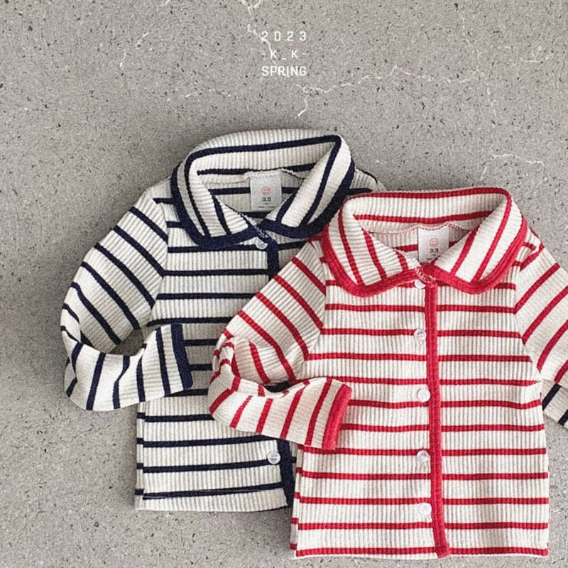 Kk - Korean Children Fashion - #designkidswear - Closet Collar Cardigan