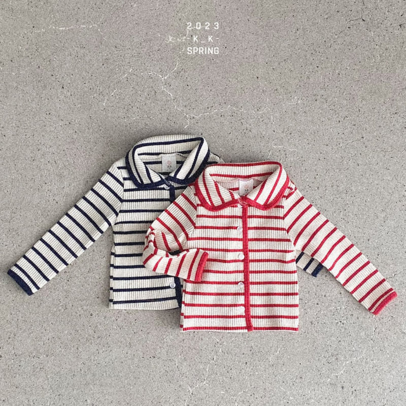 Kk - Korean Children Fashion - #magicofchildhood - Closet Collar Cardigan - 9