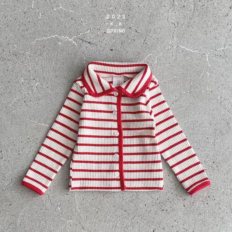 Kk - Korean Children Fashion - #prettylittlegirls - Closet Collar Cardigan - 11