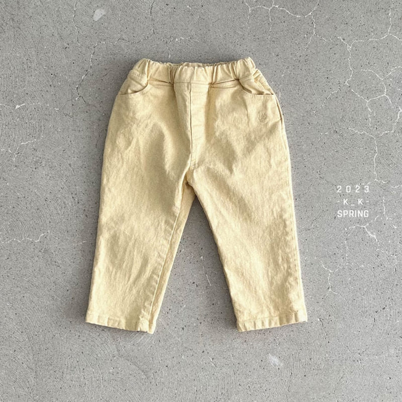 Kk - Korean Children Fashion - #prettylittlegirls - Smile Pants - 3