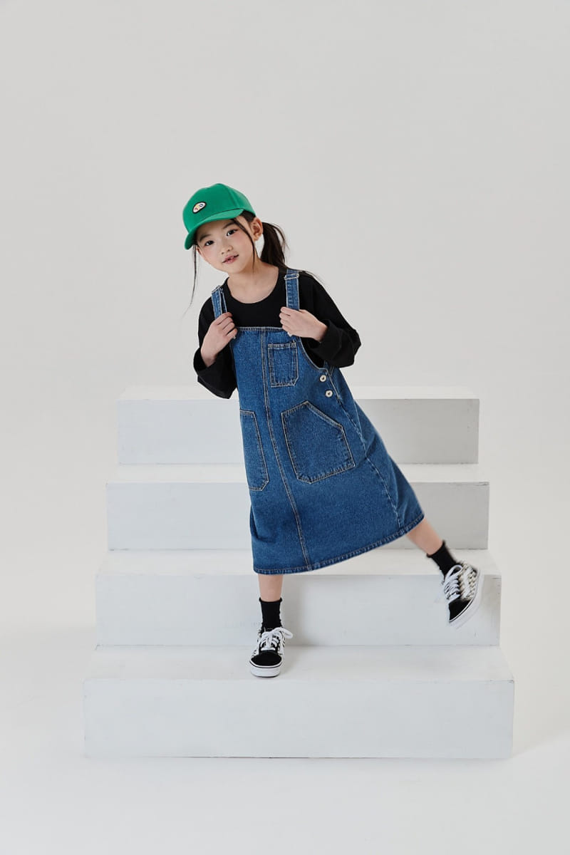 Kokoyarn - Korean Children Fashion - #Kfashion4kids - All Star Overall Skirt - 10