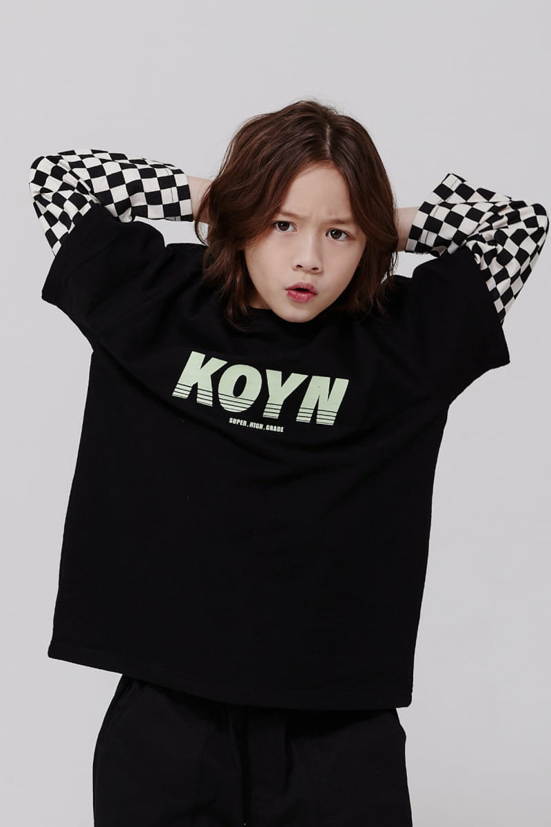 Kokoyarn - Korean Children Fashion - #childofig - Checker Layered Tee - 11