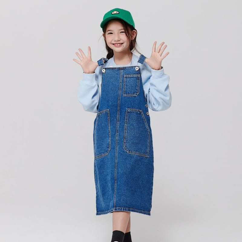 Kokoyarn - Korean Children Fashion - #childofig - All Star Overall Skirt - 2