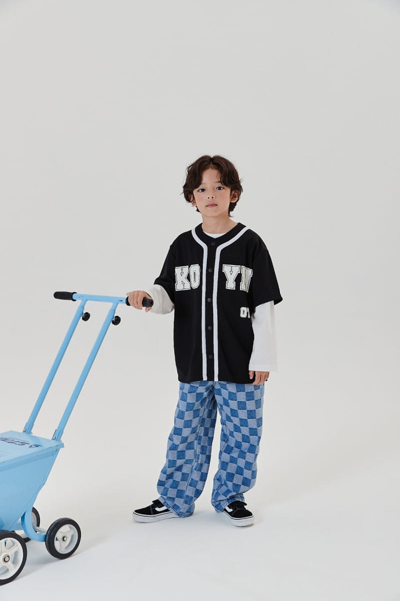 Kokoyarn - Korean Children Fashion - #childofig - Spring Checker Jeans - 7