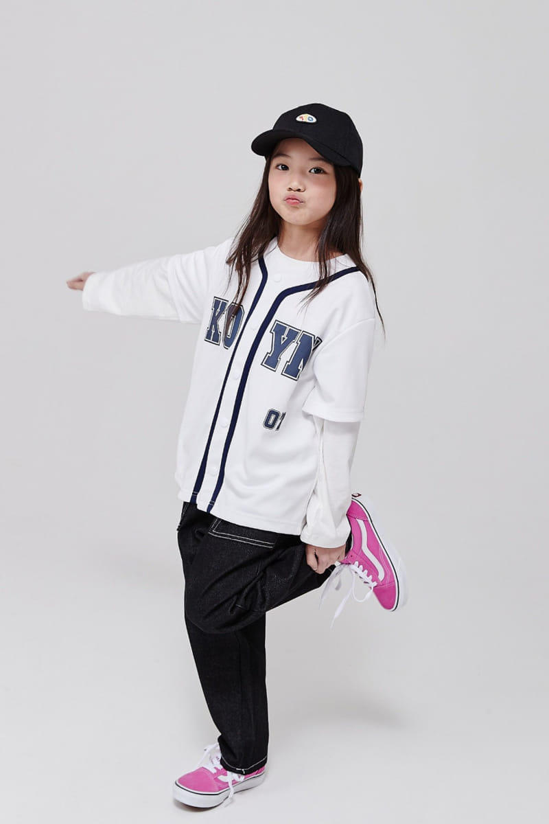 Kokoyarn - Korean Children Fashion - #childrensboutique - Baseball Cardigan - 3