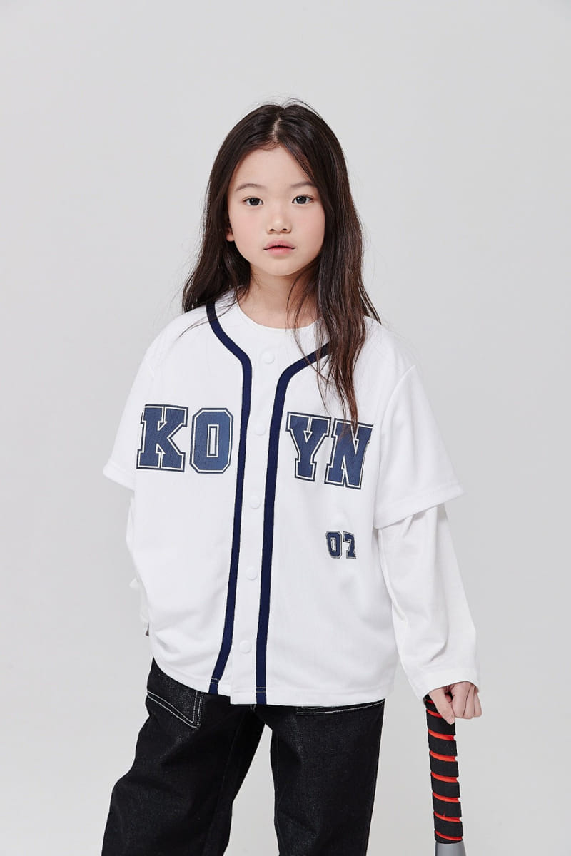 Kokoyarn - Korean Children Fashion - #childrensboutique - Baseball Cardigan - 4