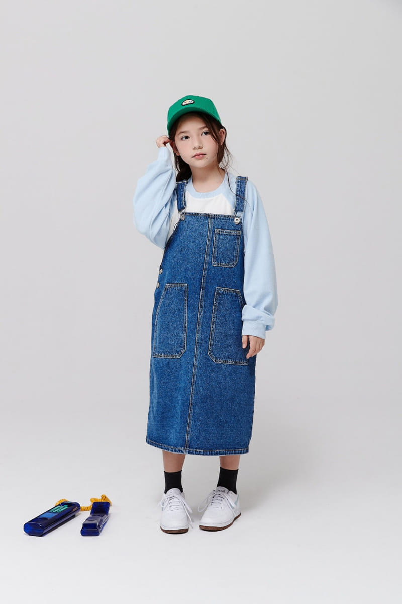 Kokoyarn - Korean Children Fashion - #childrensboutique - All Star Overall Skirt - 4