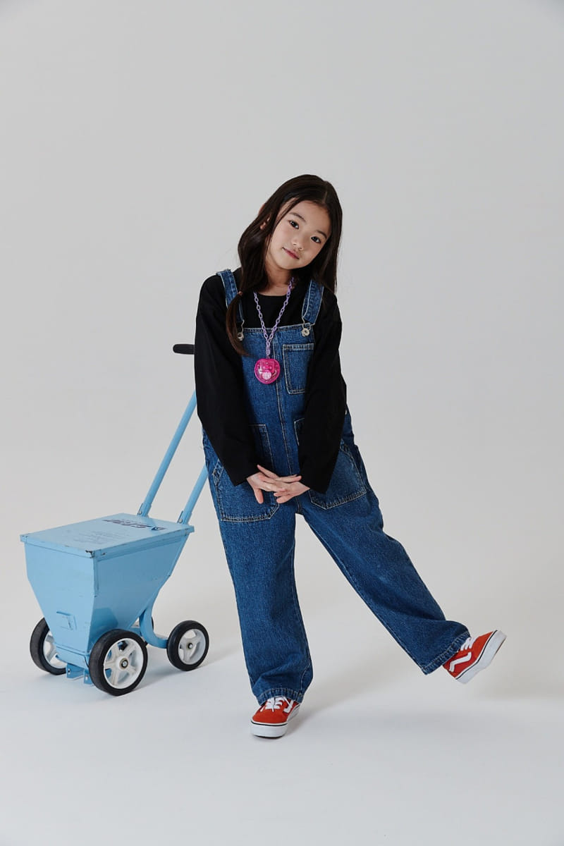 Kokoyarn - Korean Children Fashion - #designkidswear - All Star Overall Pants - 3