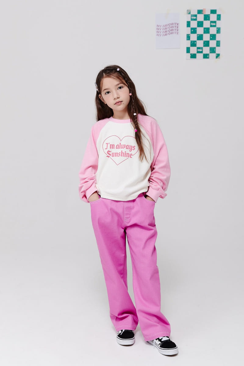 Kokoyarn - Korean Children Fashion - #Kfashion4kids - Heart Terry Tee - 4