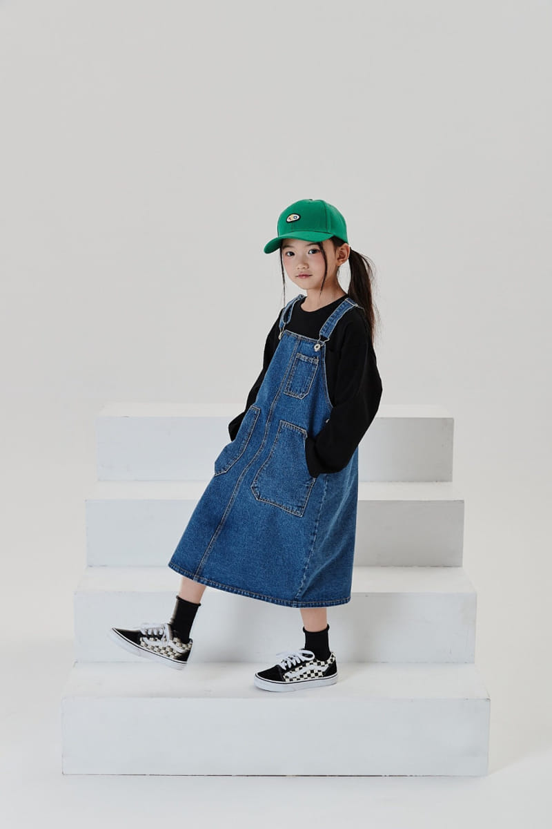 Kokoyarn - Korean Children Fashion - #littlefashionista - All Star Overall Skirt - 11