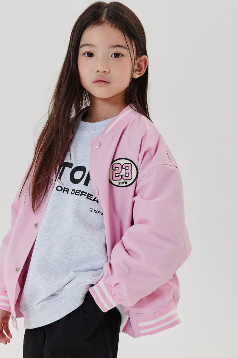 Kokoyarn - Korean Children Fashion - #Kfashion4kids - Baseball Jumper - 4