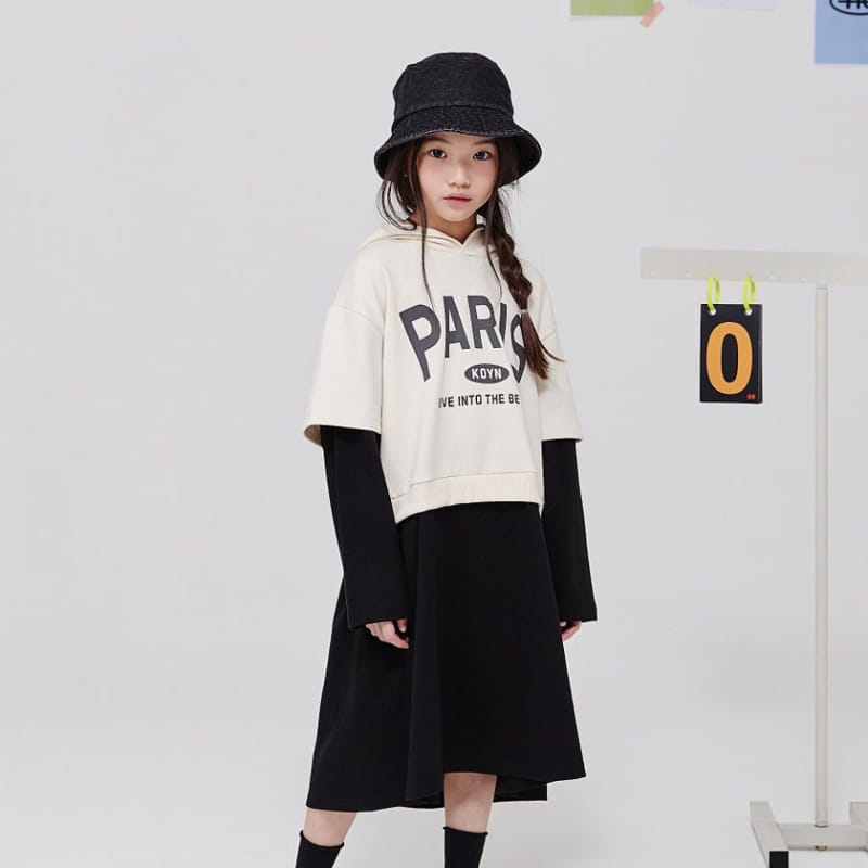 Kokoyarn - Korean Children Fashion - #prettylittlegirls - Layered One-piece - 2