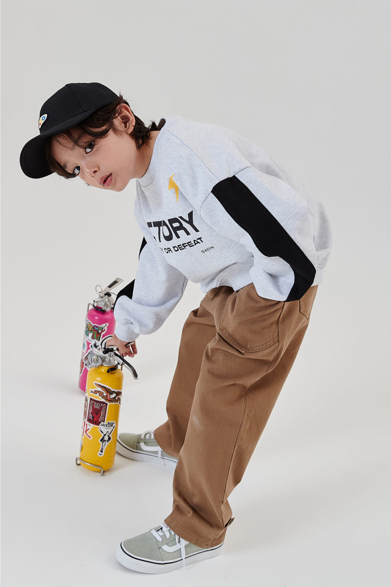 Kokoyarn - Korean Children Fashion - #stylishchildhood - Victory Sweatshirt - 2