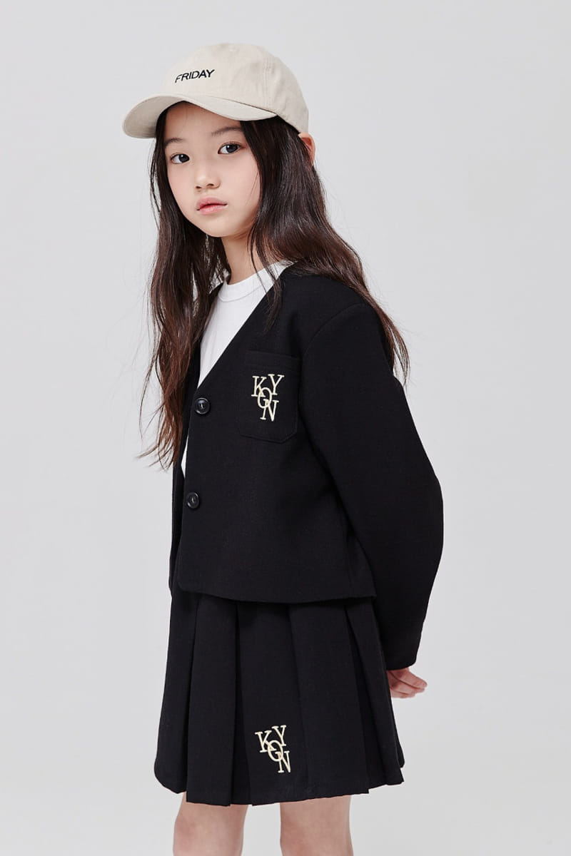 Kokoyarn - Korean Children Fashion - #stylishchildhood - Simbol No Collar Jacket - 12