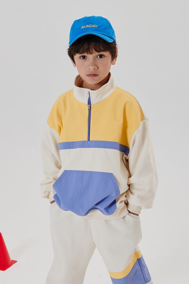 Kokoyarn - Korean Children Fashion - #prettylittlegirls - Active Color Top Bottom Set - 4