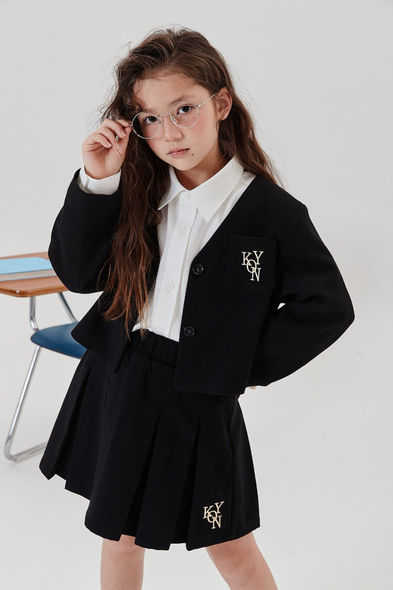 Kokoyarn - Korean Children Fashion - #todddlerfashion - Simbol No Collar Jacket - 10